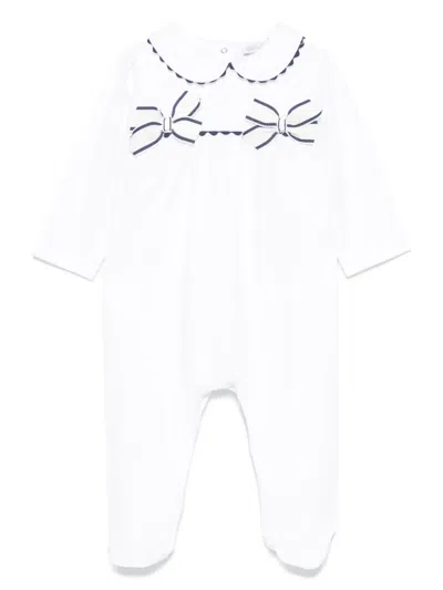 Patachou Babies' Jersey Pajamas In White