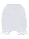 Patachou Knitted Bloomers In Blue