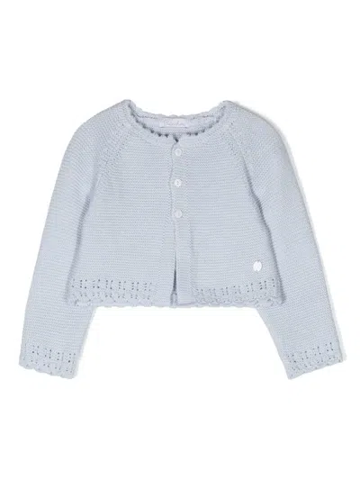 Patachou Babies' Klassischer Cardigan In Blau