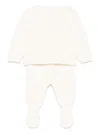 Patachou Knitted Trousers Set In 中性色