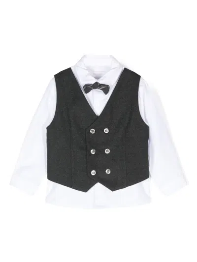 Patachou Babies' Layered Shirt In White