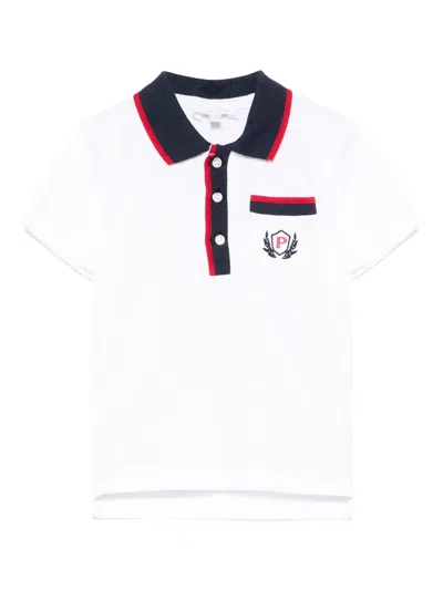 PATACHOU LOGO-EMBROIDERED POLO SHIRT