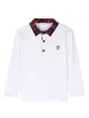 Patachou Logo-embroidered Polo Shirt In White