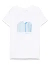 Patachou Logo-embroidered T-shirt In 白色