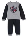 Patachou Logo-embroidered Tracksuit In Blue