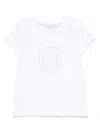 Patachou Logo-print T-shirt In White