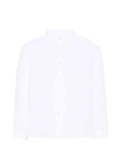 Patachou Kids' Long-sleeve Shirt In White
