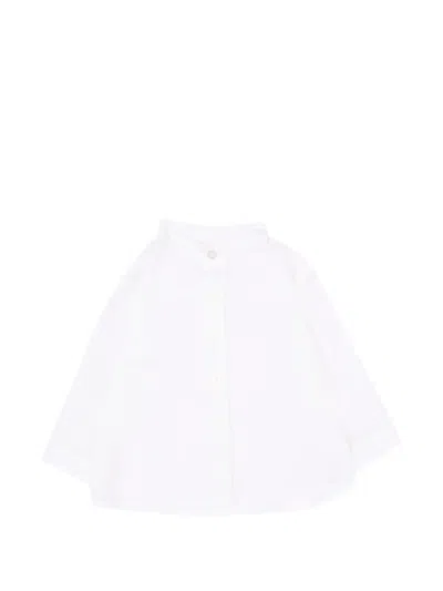 Patachou Babies' Long-sleeve Shirt In White