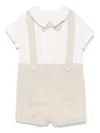 Patachou Panelled Shorties In 中性色
