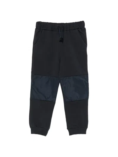 Patachou Kids' Panelled Track Pants In Blue