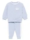 Patachou Paper Plane-patch Tracksuit In 蓝色