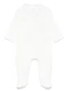 Patachou Patch-pocket Babygrow In Neutrals