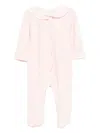 Patachou Peter Pan-collar Pajama In Pink