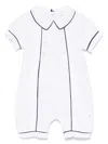 Patachou Piped-trim Shorties In 白色