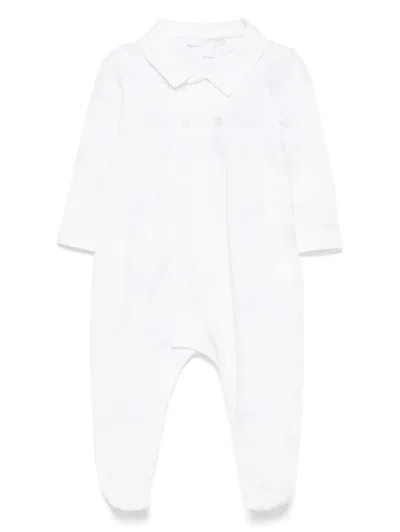 Patachou Babies' Printed Pajamas In White