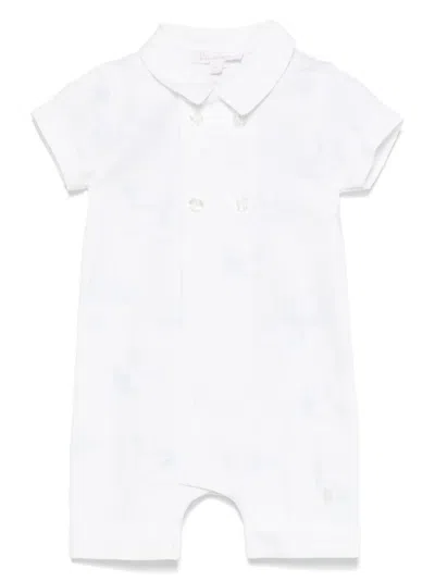 Patachou Babies' Printed Shorties In 白色
