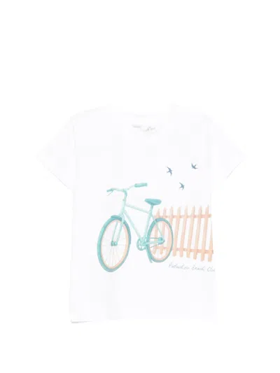 Patachou Babies' Printed T-shirt In White
