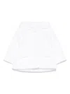 Patachou Ruffle-trim Coat In White