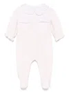 Patachou Ruffled Babygrow In Pink
