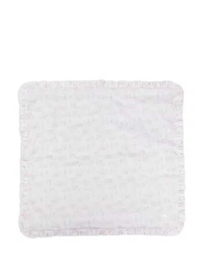 Patachou Ruffled Blanket In Pink