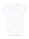 Patachou Ruffled-collar Body In 白色