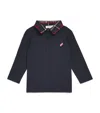 Patachou Stretch-cotton Polo Shirt In Black