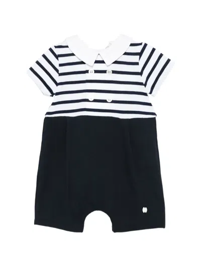 Patachou Cotton Babygrow In Blue