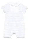 Patachou Striped Romper In White
