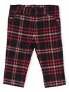 Patachou Tartan-check Trousers In Black