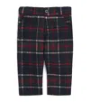 Patachou Tartan Trousers In Blue