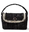 PATACHOU TWEED SHOULDER BAG