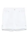 Patachou Twill-weave Shorts In White