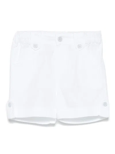 Patachou Babies' Twill-weave Shorts In White