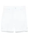 Patachou Twill-weave Shorts In White
