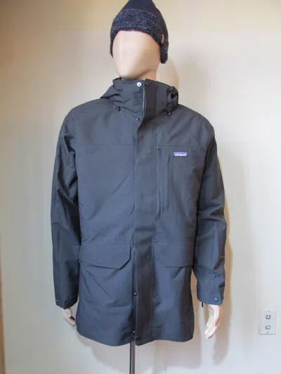 Pre-owned Patagonia 2024 Men's Tres 3-in-1 Parka Super Warm Winter Down Coat Jacket Black