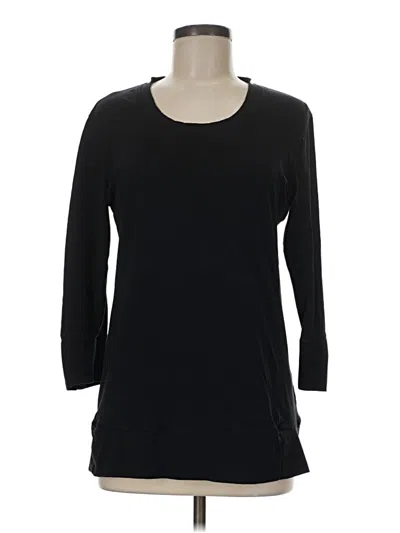 Pre-owned Patagonia 3/4 Sleeve T-shirt In Black