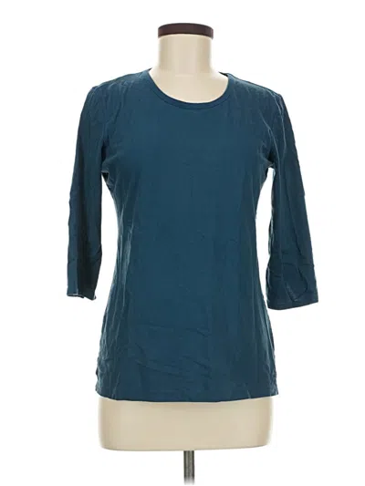 Pre-owned Patagonia 3/4 Sleeve T-shirt In Teal