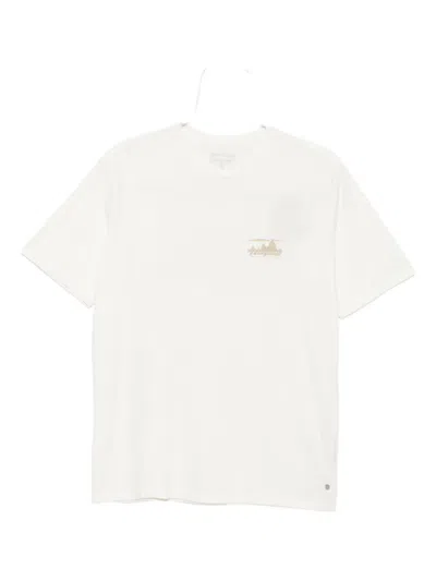 Patagonia ‘73 Skyline Graphic-print Organic Cotton T-shirt In White