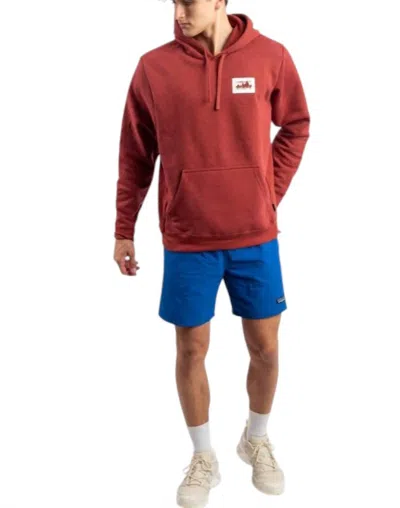 Patagonia '73 Skyline Uprisal Hoody In Burnished Red In Multi