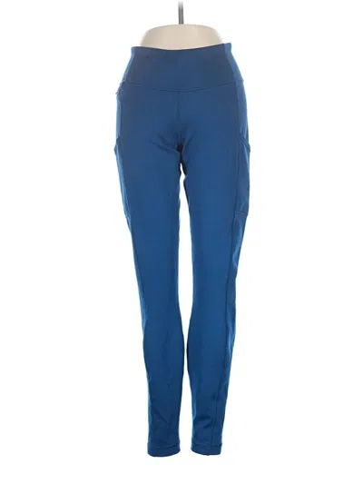 Pre-owned Patagonia Active Pants In Blue