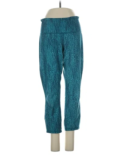 Pre-owned Patagonia Active Pants In Teal