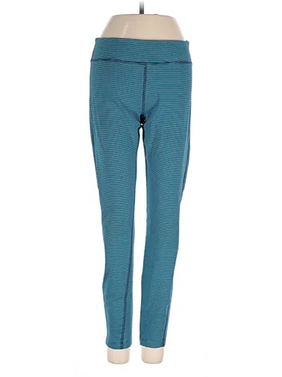 Pre-owned Patagonia Active Pants In Teal