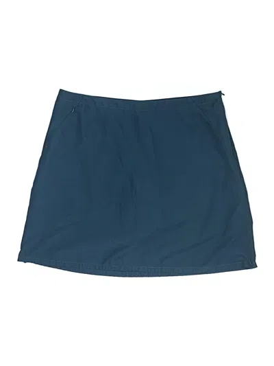 Pre-owned Patagonia Active Skort In Blue