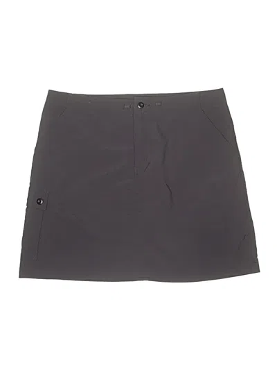 Pre-owned Patagonia Active Skort In Gray