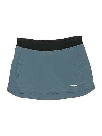 Pre-owned Patagonia Active Skort In Teal