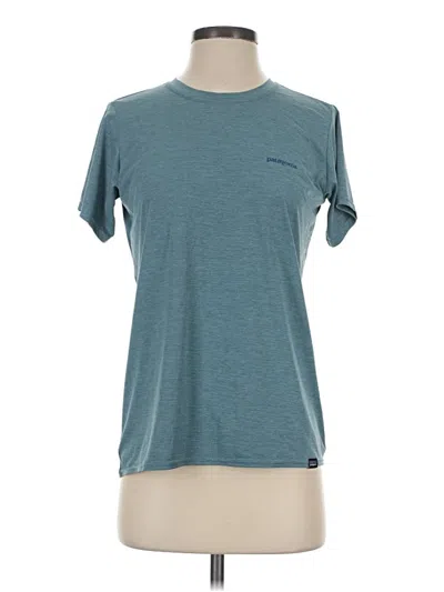 Pre-owned Patagonia Active T-shirt In Teal
