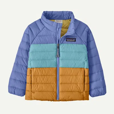Patagonia Kids' Baby Down Sweater™ Insulated Jacket In Diver Blue