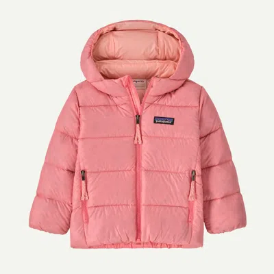 Patagonia Kids' Baby Hi-loft Down Sweater™ Hoody In Pickled Pink