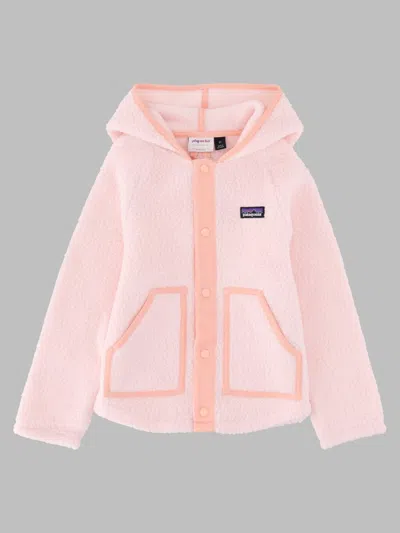 Patagonia Baby Mini Retro Pile Jacket In Pink