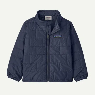 Patagonia Kids' Baby Nano Puff® Packable Insulated Jacket In New Navy In Blue